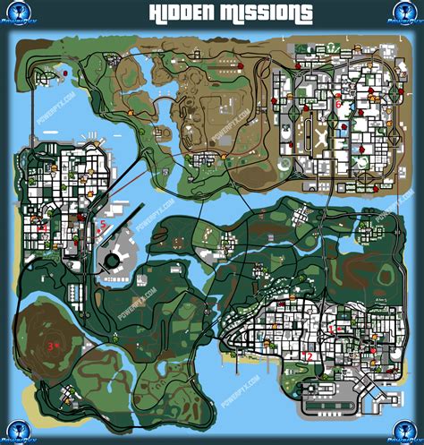 GTA San Andreas Definitive All Hidden Mission Locations