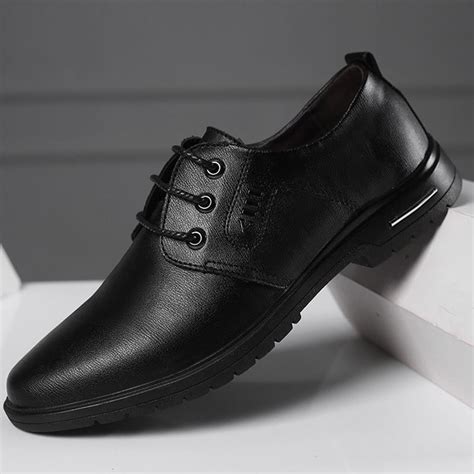 Aueoeo Mens Dress Shoes Casual Dress Sneakers Business Shoes Comfy ...
