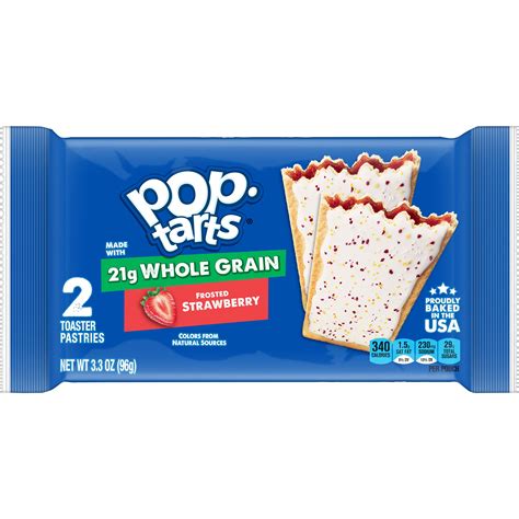 Pop-Tarts® Frosted Strawberry Made With Whole Grain