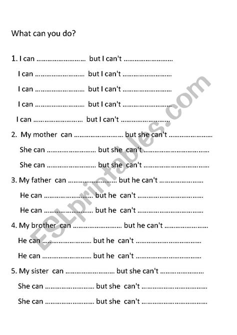 Can You Do Worksheet 的图像结果