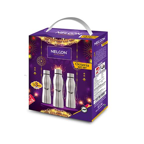 Nelcon Octavia gift set (3pc hexa), 1000ml x 3