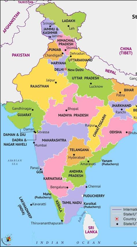 B) Locate the following places in political Map of India. i)Kolkata ii ...