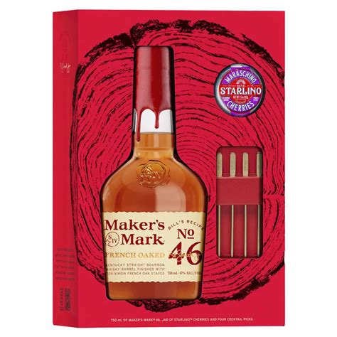 Maker's Mark 46 Bourbon with Cocktail Kit