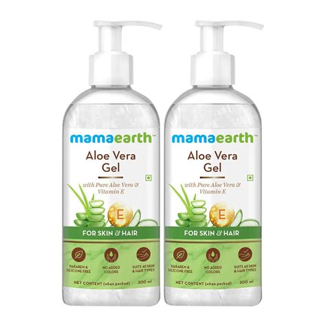 Buy Mamaearth Aloe Vera Gel-Pack Of 2 Online in India at Best Price ...