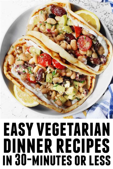 Easy Vegetarian Dinner Recipes For Meat Lovers at Seth Darcy-irvine blog