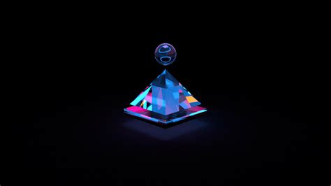3840x2160 Pyramid Cgi Sphere 4K ,HD 4k Wallpapers,Images,Backgrounds ...