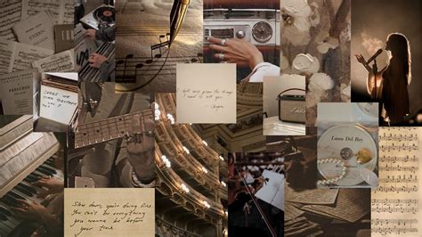 Music Aesthetic Computer Wallpaper - Etsy