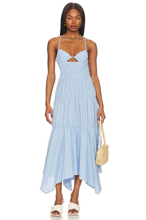 SNDYS Tahlia Dress in Blue | REVOLVE