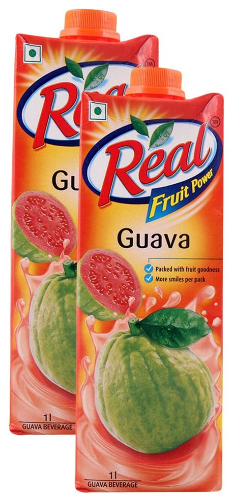 Spar Combo - Real Fruit Power Juice - Guava, 1L (Pack of 2) Promo Pack ...
