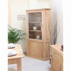 Living Room Display Cabinet by Mobel Corner Display Cabinet Cupboard Glazed Solid Oak Living Room Display Cabinet