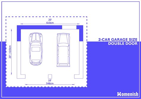 Two Car Garage Door Dimensions at Ben Waterbury blog