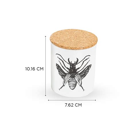 Vila Hermanos Insect Dorysthenes Walkeri Jar Candle Wood Wick – Home4u