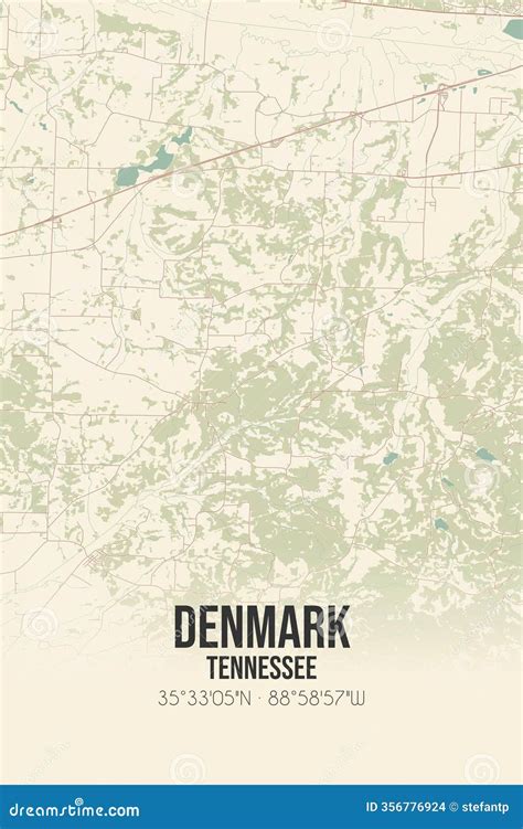 Map Of Denmark Tn