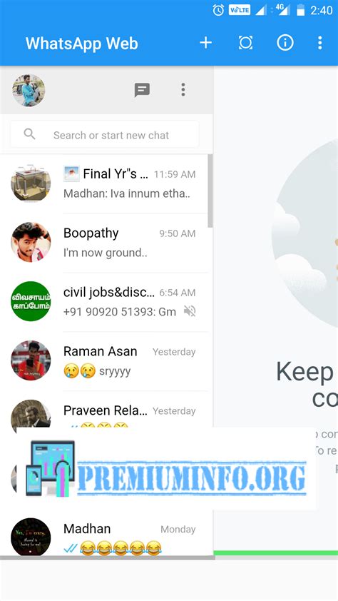 Image result for Whats App Web Application