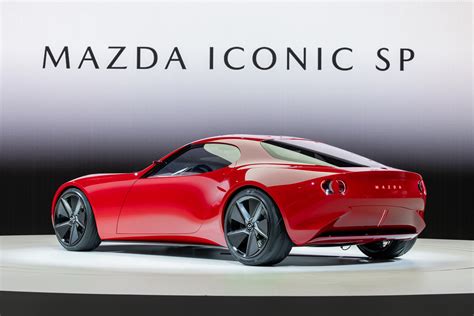 Mazda Iconic SP promises MX-5 Miata fun with twice the power from a rotary-hybrid powertrain ...