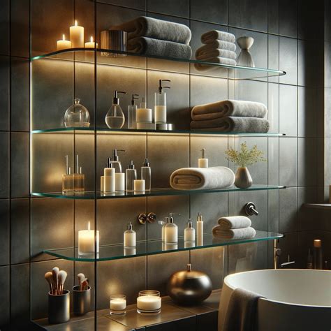 Enhancing Your Bathroom Space: A Guide to Glass Bathroom Shelves ...