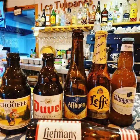 Bebidas - English | BISTRO BAR LOS TULIPANES