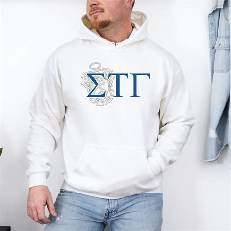 Sigma Tau Gamma Crest World Famous Hooded Sweatshirt — GreekU