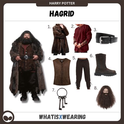 Rubeus Hagrid 'How To' DIY Costume Guide