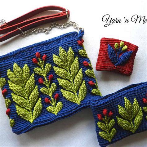 Image result for Embossed Crochet Bag Pattern