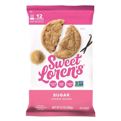 Sweet Loren's Gluten Free & Vegan Sugar Cookie Dough - Shop Biscuit ...