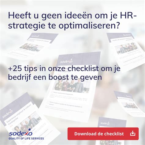 Sodexo benefits and Rewards Services op LinkedIn: HR Checklist | Pluxee ...