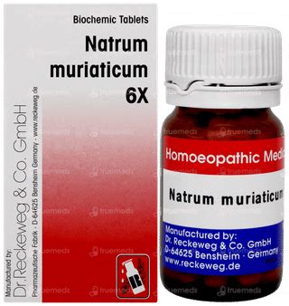 Dr Reckeweg Natrum Muriaticum Biochemic Tablet 6x 20 Gm - Uses, Side ...
