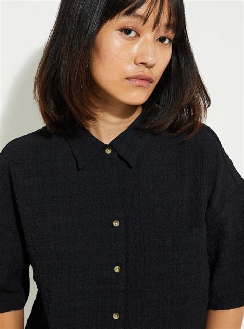 Buy URB_N Women Textured Shirt Online at just Rs. 599.0 - 1000014010887 ...