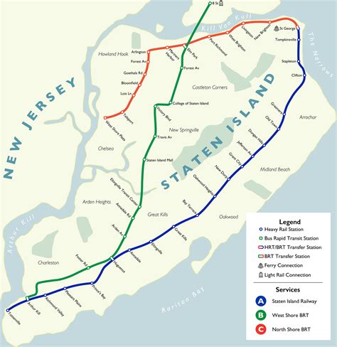 Staten Island Railway — Map, Lines, Route, Hours, Tickets