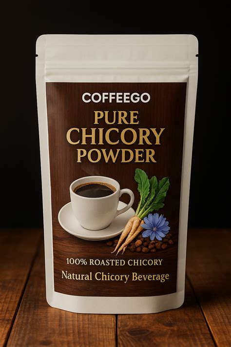Pure Chicory Powder – 100% Roasted Chicory (No Coffee) – CoffeeGo.in