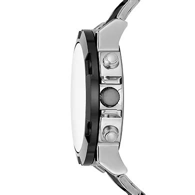 Folio Men's Silver Tone Bracelet Watch, Bracelet & Wallet Set