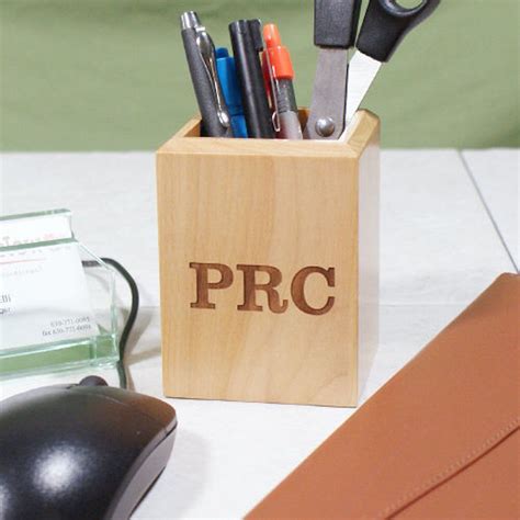 Personalized Pen and Pencil Desk Holder - Gifts Happen Here ...