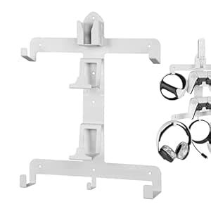 GEEKRIA Wall Mount Stand Compatible with PlayStation 5, PSVR2, VR ...
