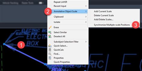 AutoCAD Annotative Object Tutorial 的图像结果