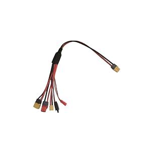 Hengfuntong-Elec 5 in 1RC Multi Charger Leads Battery Adapter with XT60 ...
