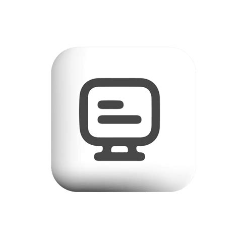 Computer Icon White 的图像结果