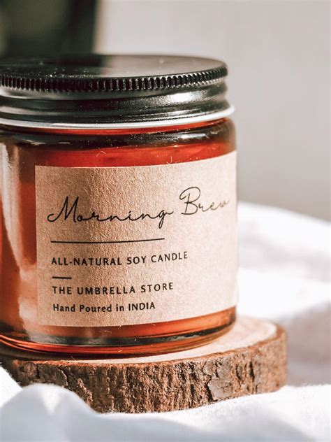 Morning Brew - Coffee scented candle – The Umbrella store