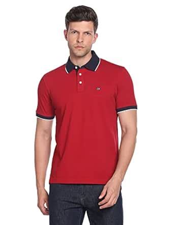 Buy Arrow Sport Men Regular fit Cotton Solid Short Sleeves Polo Shirt ...