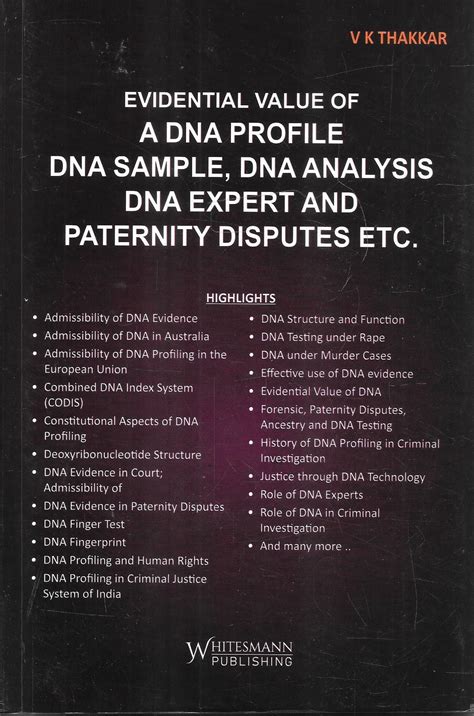 Evidential Value Of A DNA Profile DNA Sample, DNA Analysis, DNA Expert ...