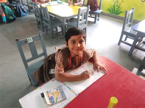 2 October GANDHI JAYANTI Activity by LKG B