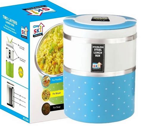 INSULATED LUNCH BOX - Rollex Steel Inner Insulated Lunch Box ...