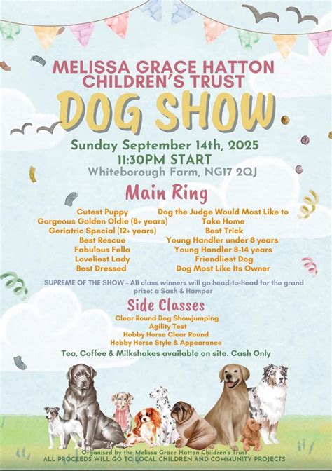 Dog show , Whiteborough farm, Newton Abbot, 14 September 2025 | AllEvents