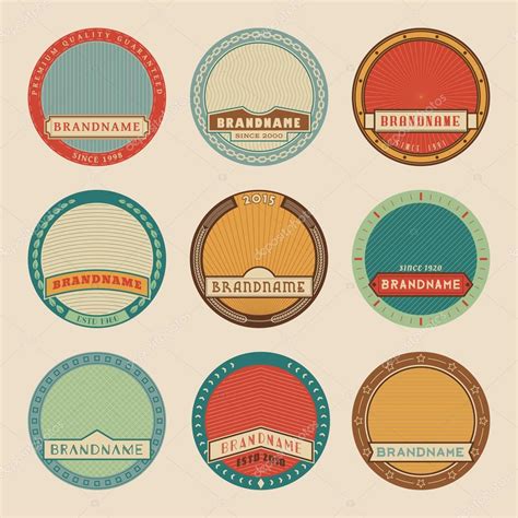 Label templates color Stock Vector Image by ©daseugen #66137523