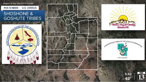 The geography and population of Utah's Native American tribes
