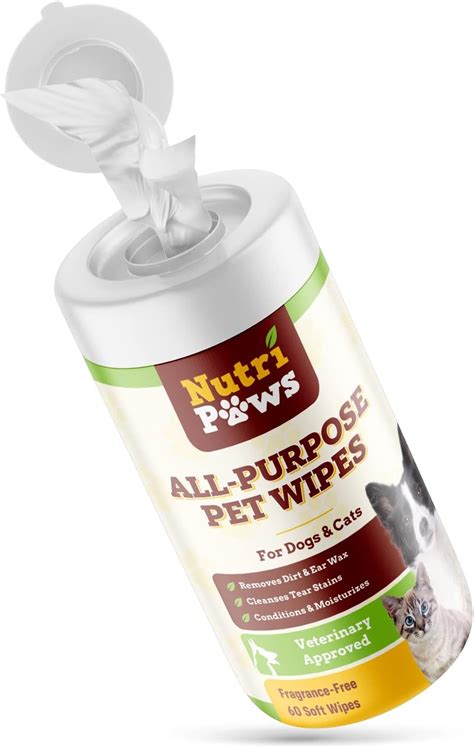 Nutripaws Pet Wipes for Dogs, Cats – Dog Wipes for Paws, India | Ubuy