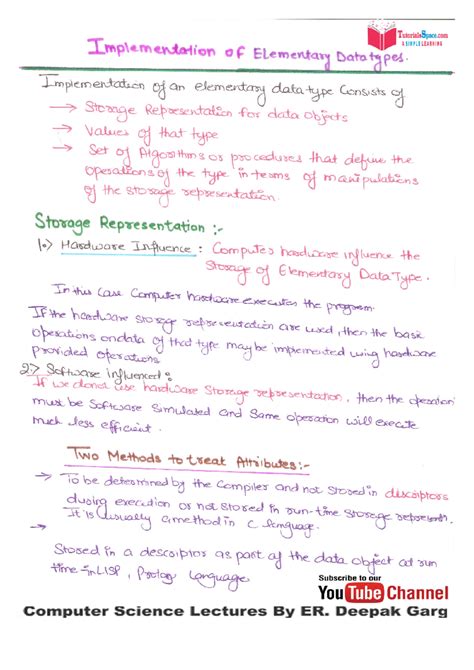 12- Implementation of Elementary Data Types in Programming Languages ...