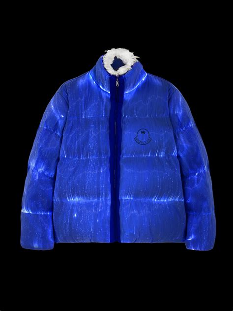 Palm Angels Moncler Maya Jacket in blue - Palm Angels® Official