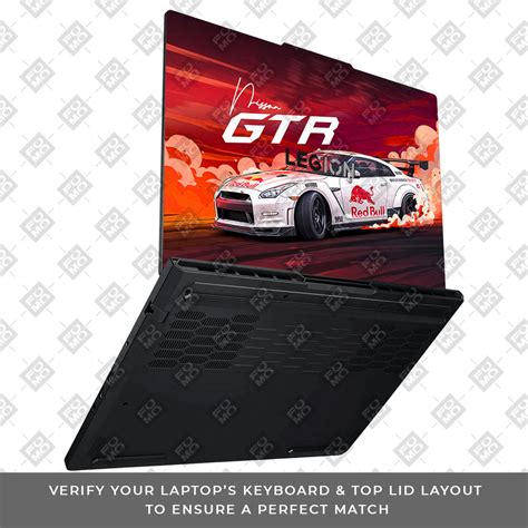 Nissan GTR Red Bull Drift Fury Lenovo Legion Pro 5 16ADR10 Laptop Skin