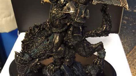 Blizzard gifts WoW veterans with their own Orc statue