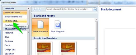 Image result for Word Tutorial On How to Use Templates